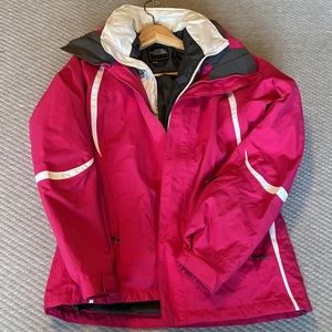 Pink NorthFace Ski Jacket with Liner Jacket